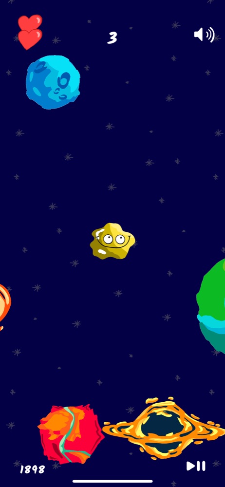 Phase de jeu : trous noirs