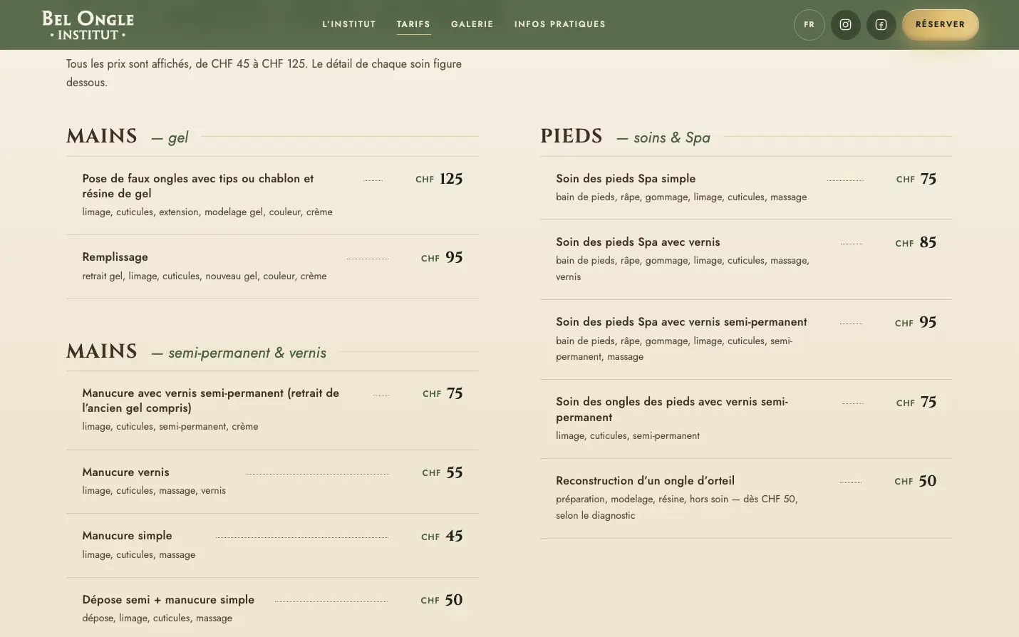 Concept et positionnement du site