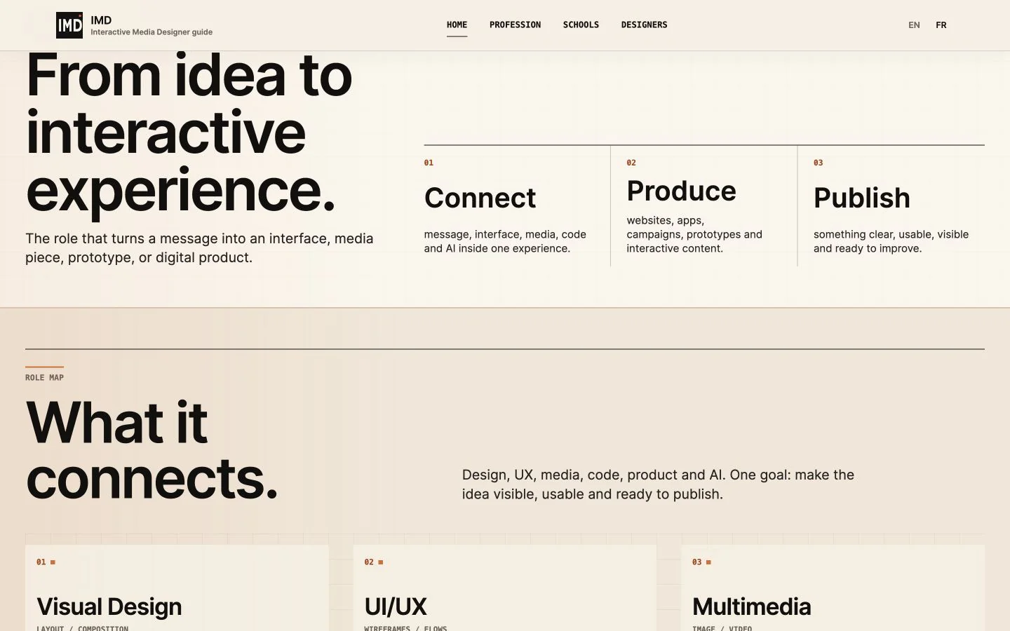 Concept et positionnement du site