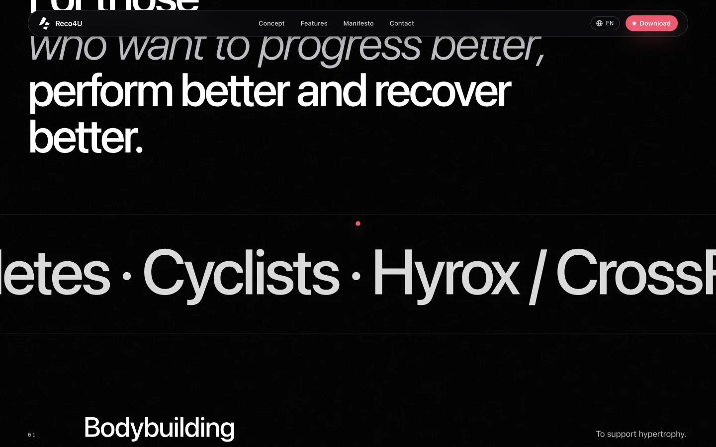 Parcours et expérience du site